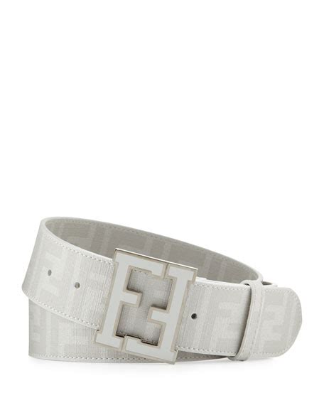 fendi zucca belt white 105cm|Fendi belt size chart.